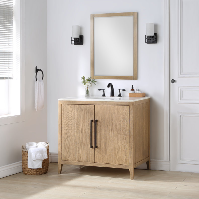 Mercury Row® Alsup 36'' Freestanding Single Bathroom Vanity with